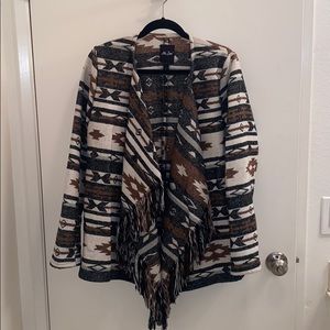 Southwestern Fringe Coat